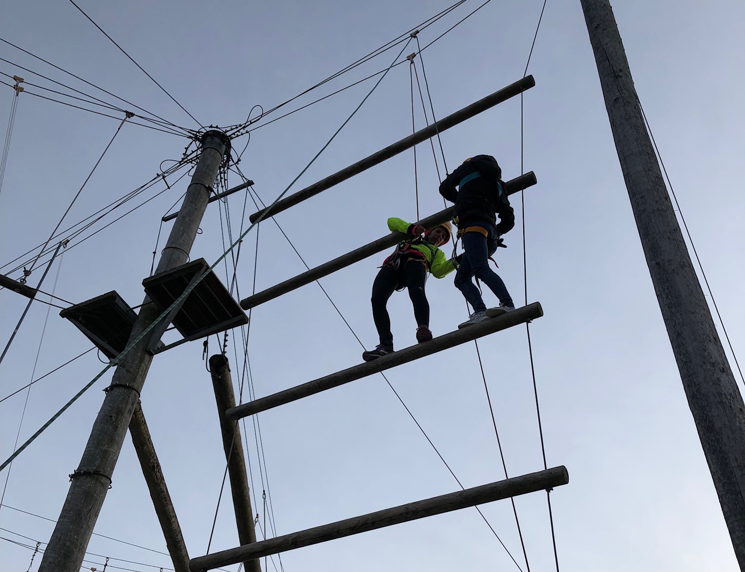 Teamtraining an der Jakobsleiter