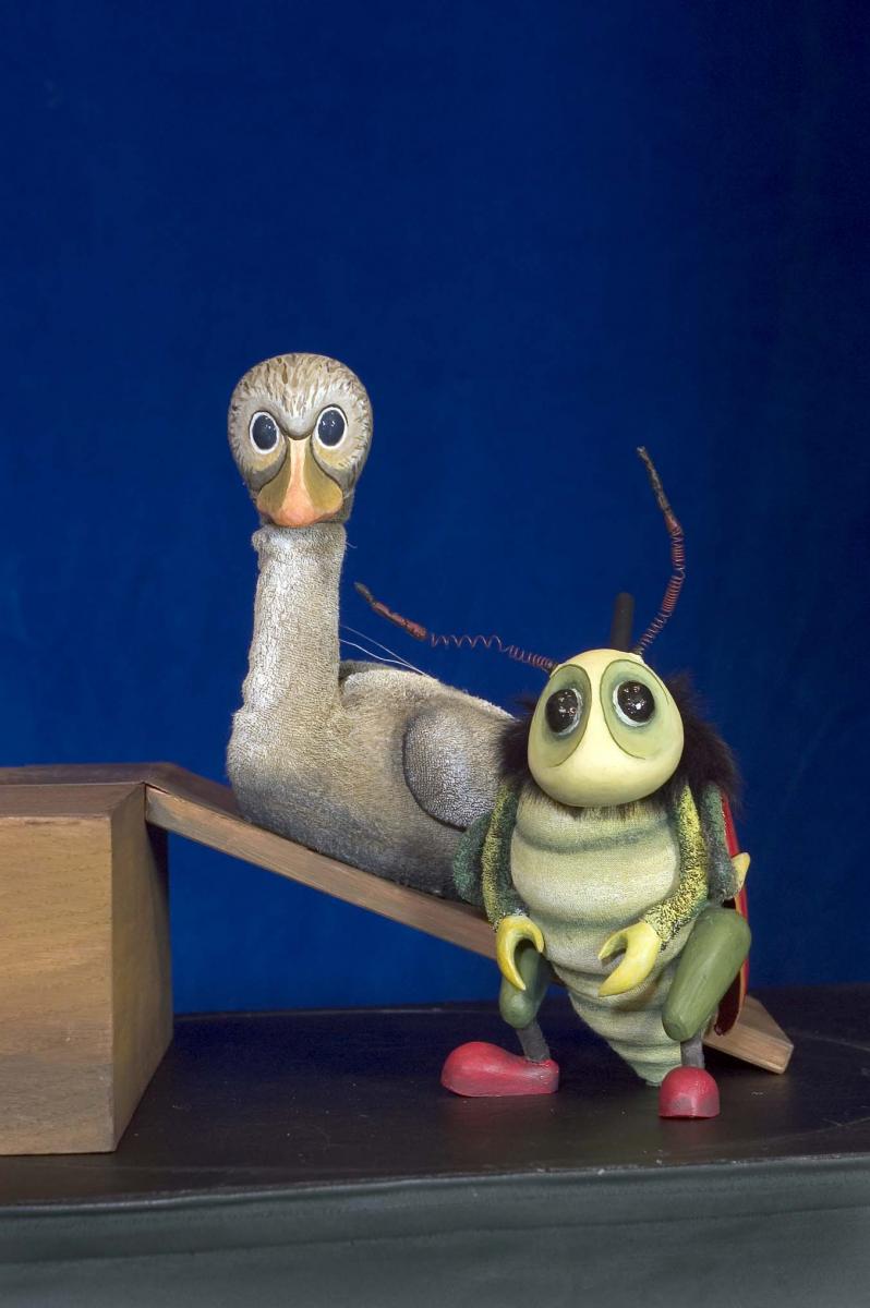 Moussong Theater mit Figuren