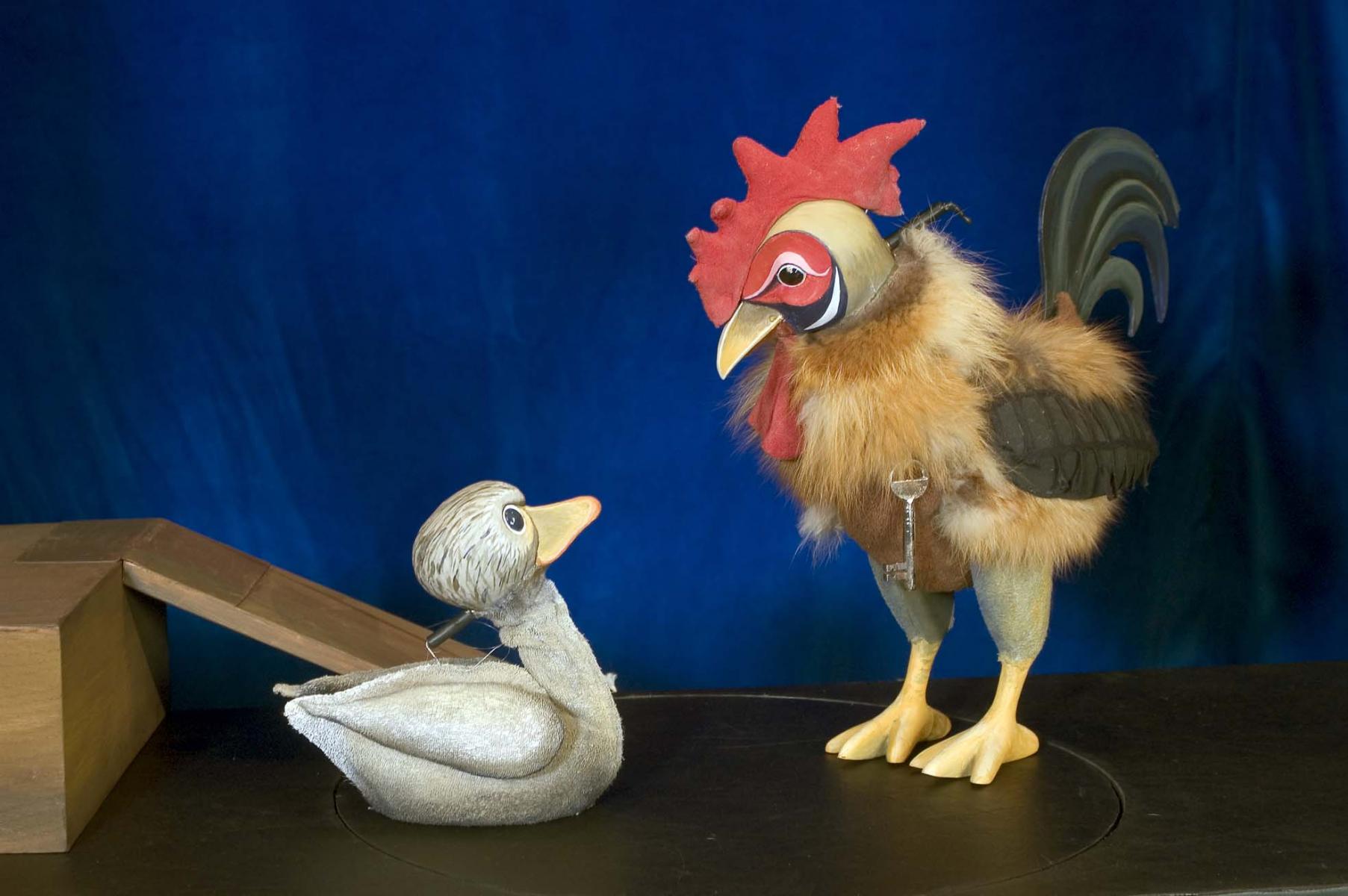 Moussong Theater mit Figuren