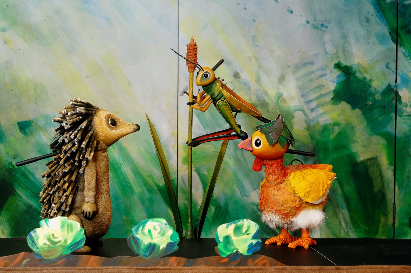 Moussong Theater mit Figuren