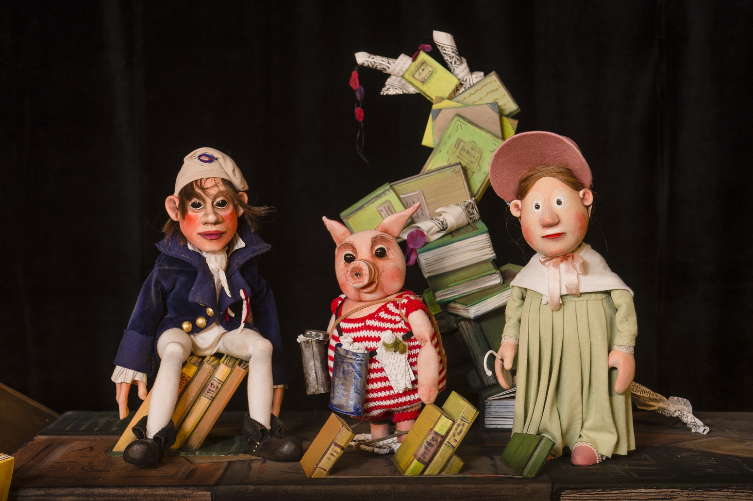 Der Zauberlehrling, Moussong Theater mit Figuren