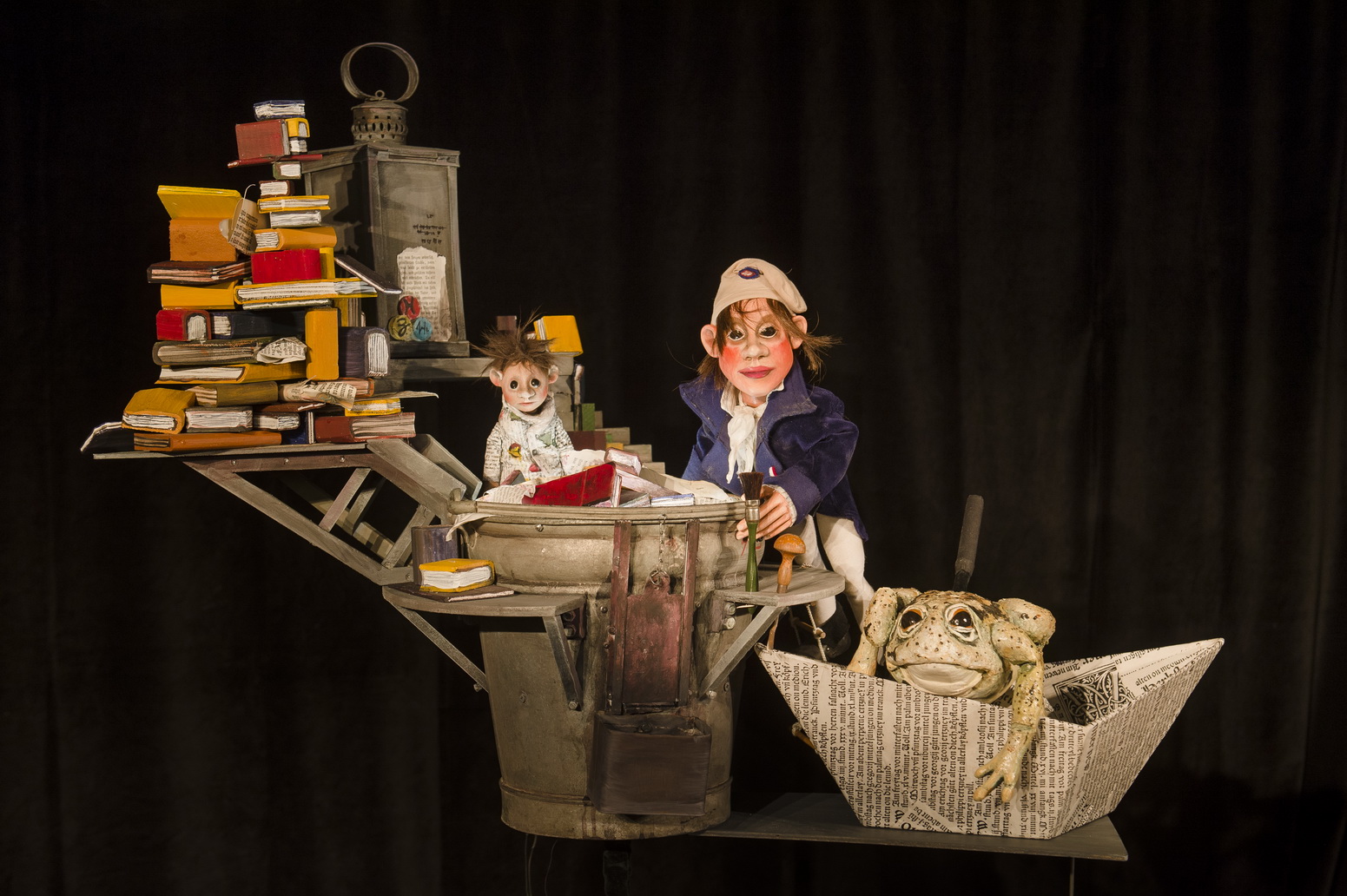 Der Zauberlehrling, Moussong Theater mit Figuren