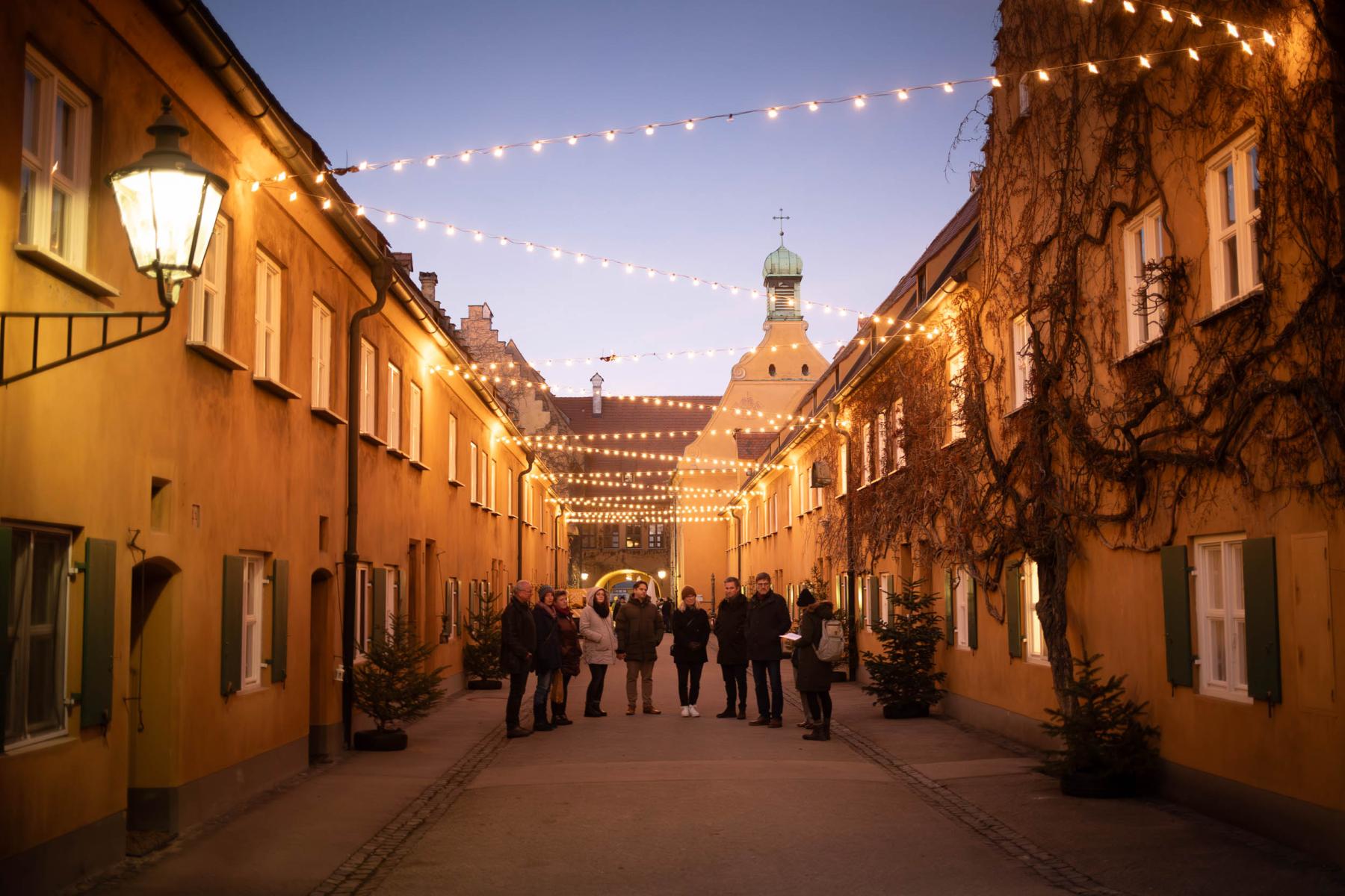 Adventsführungen in der Fuggerei, Fuggersche Stiftungen / Foto: Oliver Soulas