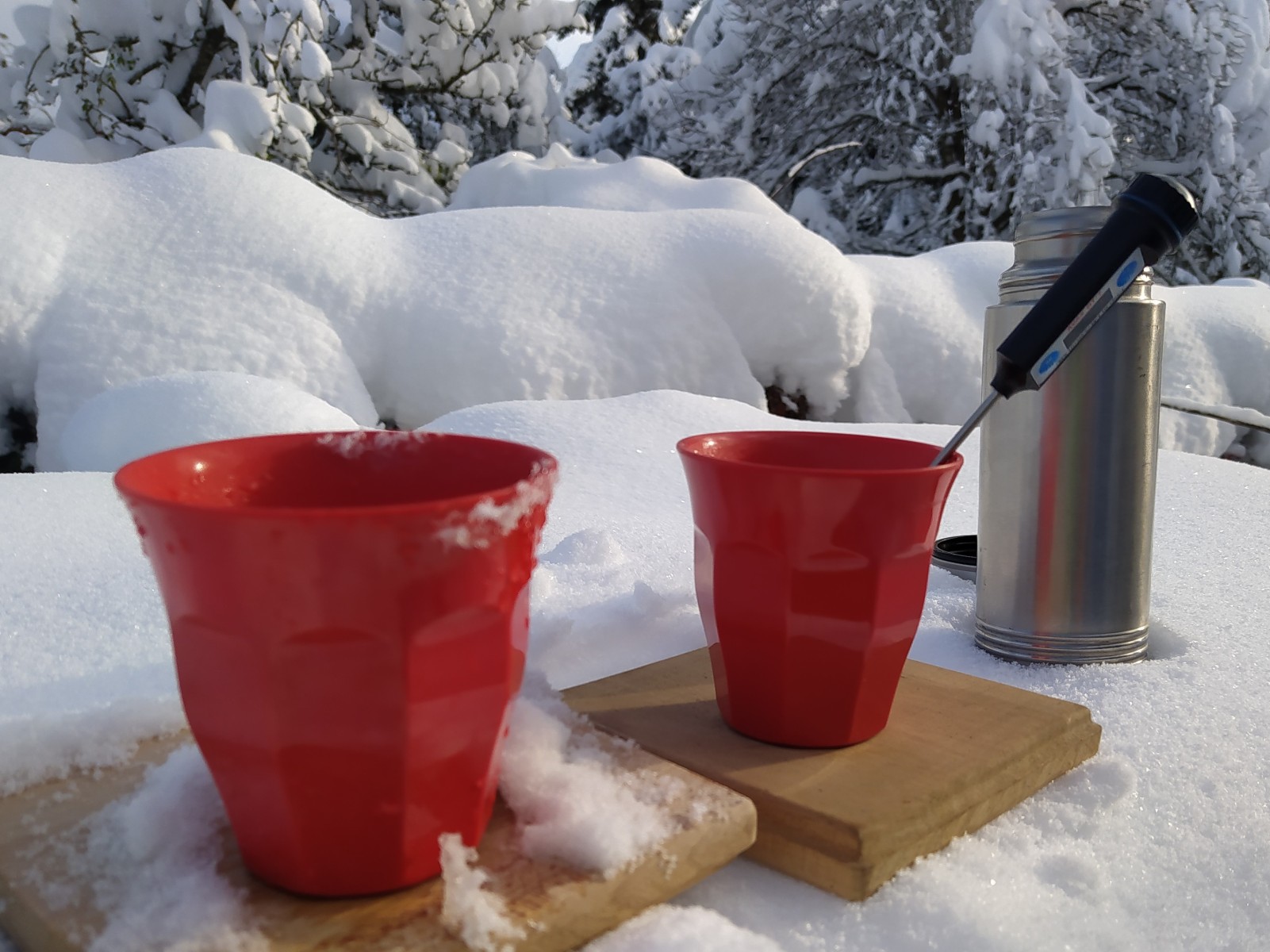 Experimente mit Eis und Schnee