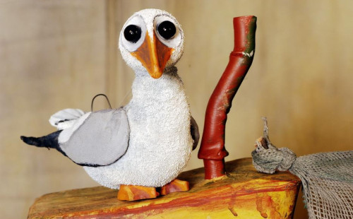 Moussong Theater mit Figuren
