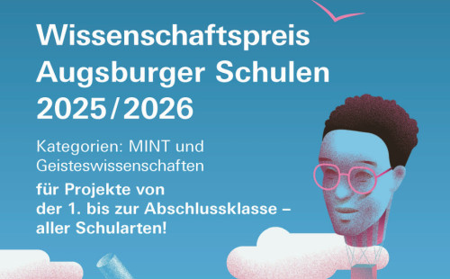 Titelbild Wissenschaftspreis mit Text