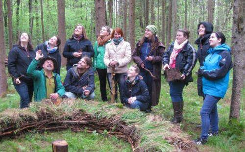 Waldsofa - ein wunderbares gemeinsames Werk