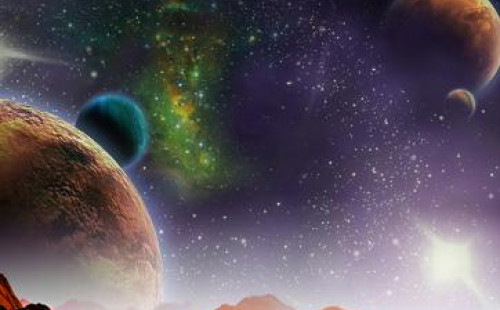 spaceart, fantasy planet